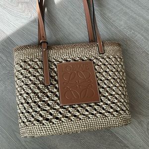 Loewe square basket bag